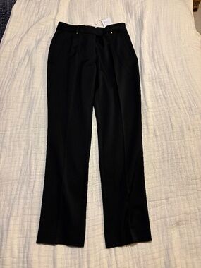 Missy Essentials Essentials Pant Black, Size 2 *NEW*